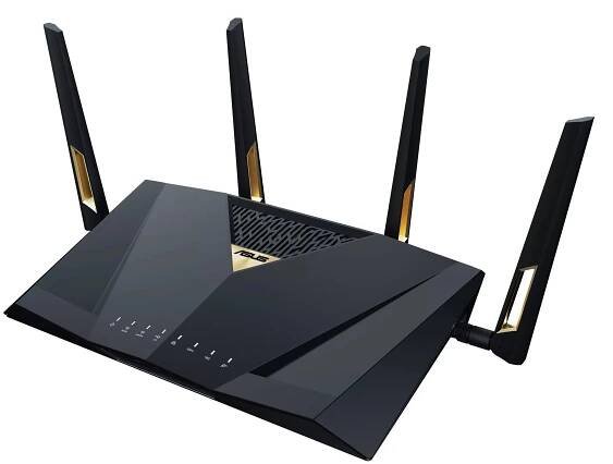 ASUS RT-BE88U bezdrátový router 10 Gigabit Ethernet Dvoupásmový (2,4 GHz / 5 GHz) Černá, Šedá (90IG08V0-MO3N0V)