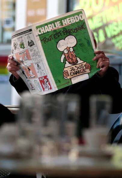 Foto: Časopis Charlie Hebdo po týdnu vstal z mrtvých