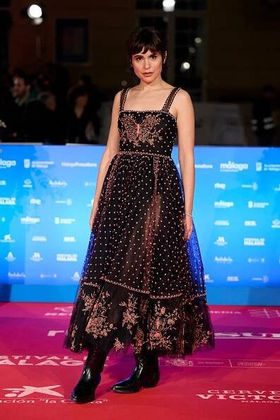 Verónica Echegui at the Malaga Film Festival.