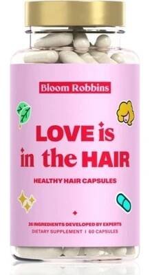 Bloom Robbins Love is in the Hair Vitamíny na vlasy s Biotinem - kapsle 85 g