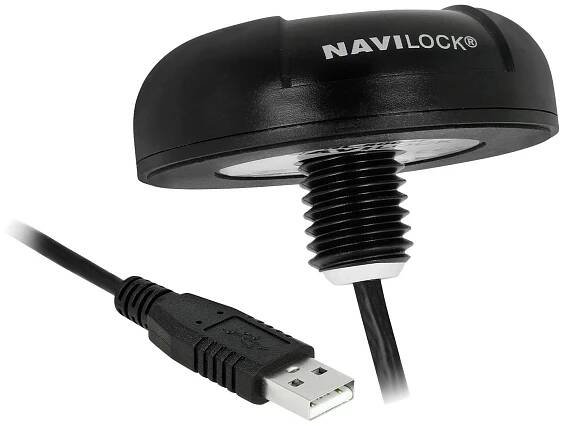 Navilock NL-8004U GPS přijímač černá 1 ks