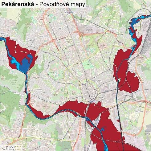 Pekárenská - mapy | Kurzy.cz