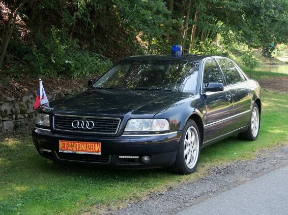 Bývalka Václava Klause: Prezidentské Audi A8 L je dnes muzejním exponátem