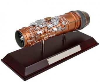 1:20 Alloy Aeroengine Model Aircraft Engine Model