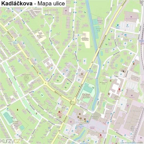 Kadláčkova - mapy | Kurzy.cz
