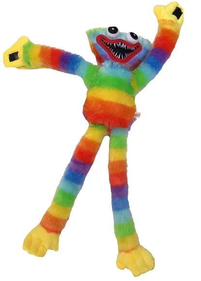 Barevný plyšák Huggy wuggy, rozměr 40 cm
