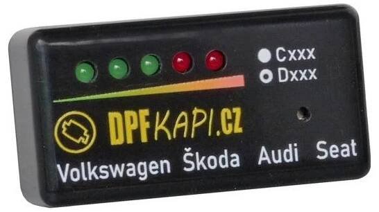DPF indikátor DPFkapi pro motory Dxxx provedení standard