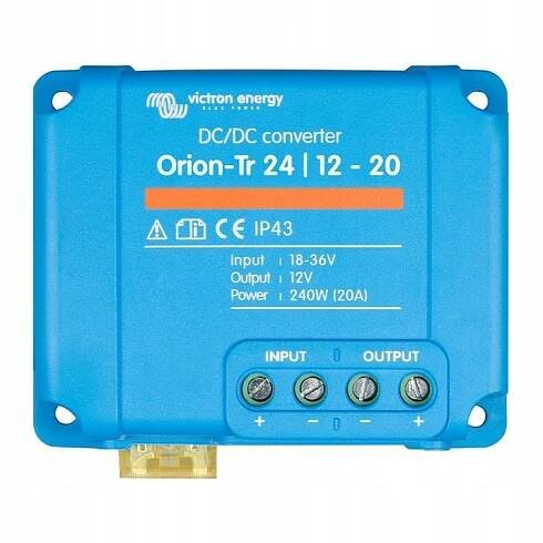 Měnič Napětí Victron Energy Orion-Tr 24/12-20A (240 W) – vysoká výkonnost