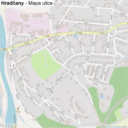 Hradčany - mapy | Kurzy.cz