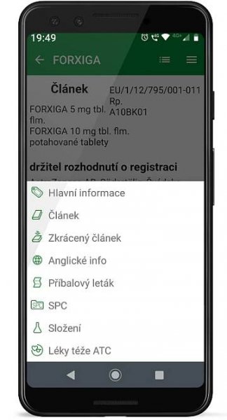 souhrn údajů o přípravku je rozdělen do přehledných sekcí