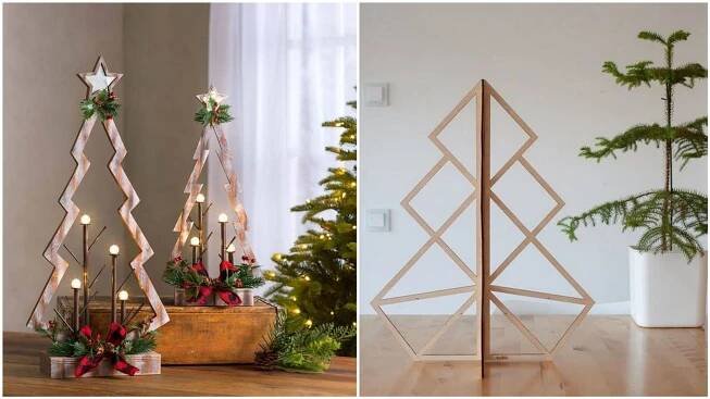 Netradiční vánoční stromky: 8 nápadů na stromečky pro lidi s fantazií