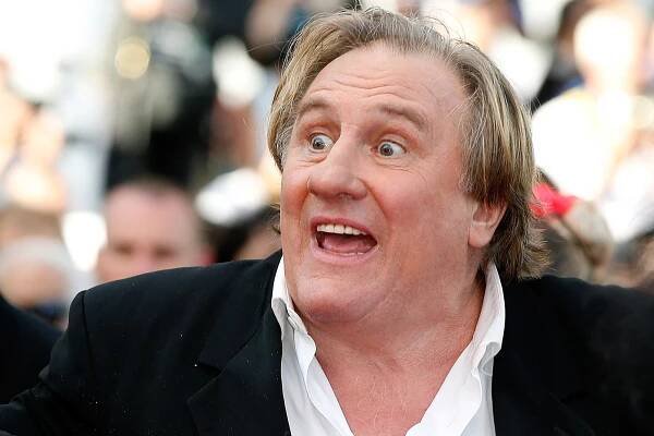 French actor Gerard Depardieu arrives for the screening of the film "United Passions" at the 67th edition of the Cannes Film Festival in Cannes, southern France, on May 18, 2014. AFP PHOTO / VALERY HACHE (Photo credit should read VALERY HACHE/AFP/Getty Images)