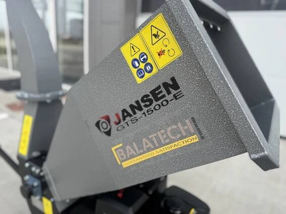 Záhradný štiepkovač JANSEN GTS-1500E