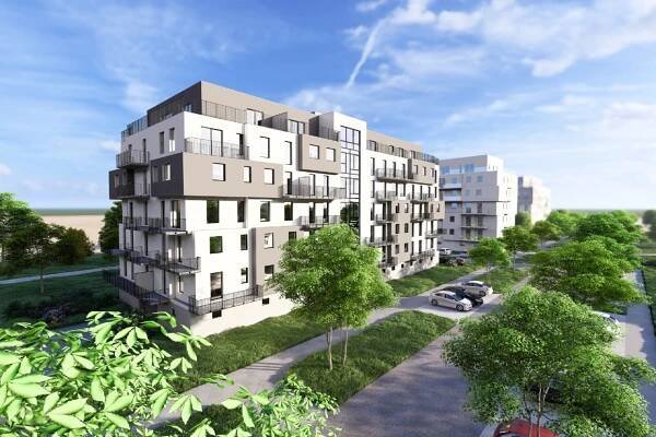 Developersky projekt Nové Skvrňany - bytový dům 03