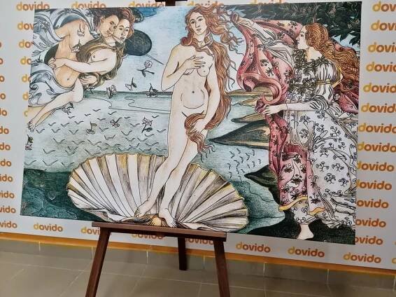 Obraz reprodukce Zrození Venuše - Sandro Botticelli | Dovido.cz