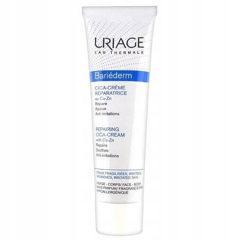 Uriage Bariederm Cica Cream 40 ml regenerační krém pro podrážděnou pokožku