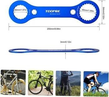 Nářadí na kola Centerlock, Klikový klíč na horské kolo, Klíč na pedály, Klíč na středový zámek,