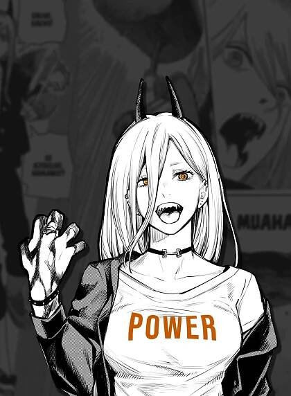 Makima from Chainsaw Man takes action Wallpaper