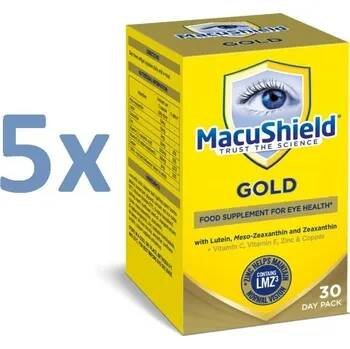 MacuShield GOLD 5 x 90 tablet + Sada náplastí Hartmann Cosmos s polštářkem 5 kusů