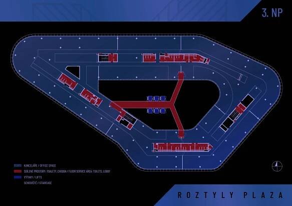 Roztyly Plaza, Praha 4 Chodov, Tomíčkova ul. | Prague Offices
