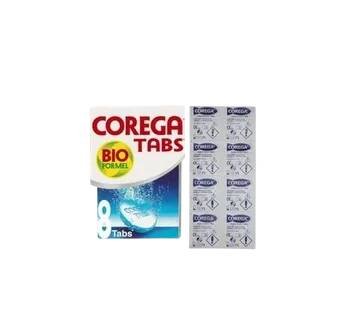 Corega čistící tablety na zubní náhrady 8ks