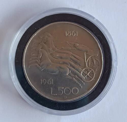 Itálie 500 lir 1961 KM# 99 - Numismatika