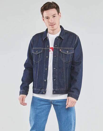 Levi's THE TRUCKER JACKET Tmavě modrá