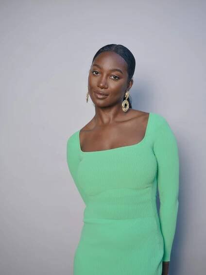"Kaos" star Aurora Perrineau and "The Porter" actress Mouna Traoré bond over life & love in Hollywood — The Retaility