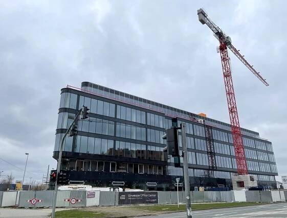 Centrum Envelopa roste rychle. Bude tam vařit Paulus. A další nájemci?