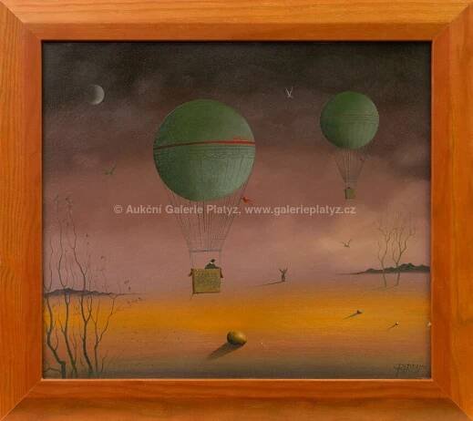 Pavel Pardy - Vzduchoplavci - Aukční Galerie Platýz