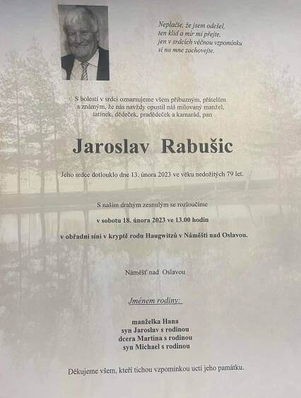 Parte Jaroslav Rabušic | fcnamest.cz
