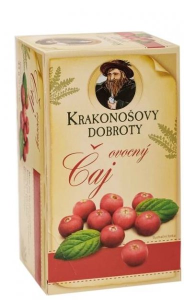 Čaje a kávy | čaj Brusnice-Klikva (Kanadská brusinka) | Krakonošovy dobroty