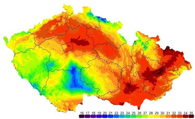 Archiv počasí - 25.06.2016 | In-počasí