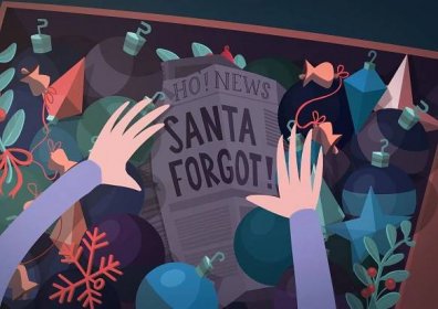  The attention-grabbing animation that tells the story of a world where the magic of Christmas is lost because Santa is living with the effects of dementia, no longer visiting children across the world on Christmas Eve