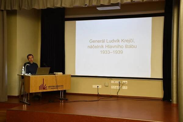 Beseda – Generál Ludvík Krejčí, náčelník Hlavního štábu 1933–1939 – Přednáší: Mgr. Pavel Šrámek, Ph.D. ze Státního okresního