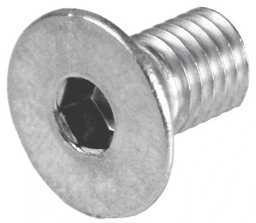 Nerezový šroub M6 x 10 mm DIN 7991, zapuštěná hlava