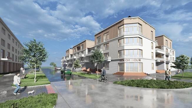 Alzheimer centrum a Bytový dům Třeboň