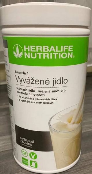 F1 Vyvážené jídlo Cookies Herbalife Nutrition