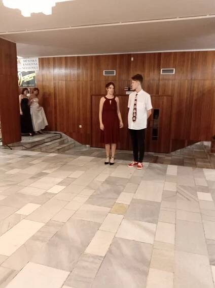 Ve společenském domě v Neratovicích proběhla vernisáž výstavy studentů