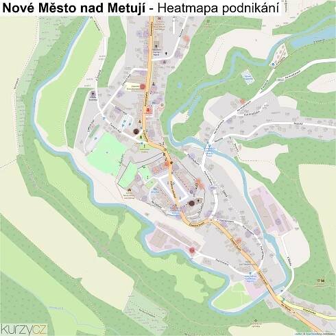 Nové Město nad Metují - mapy | Kurzy.cz