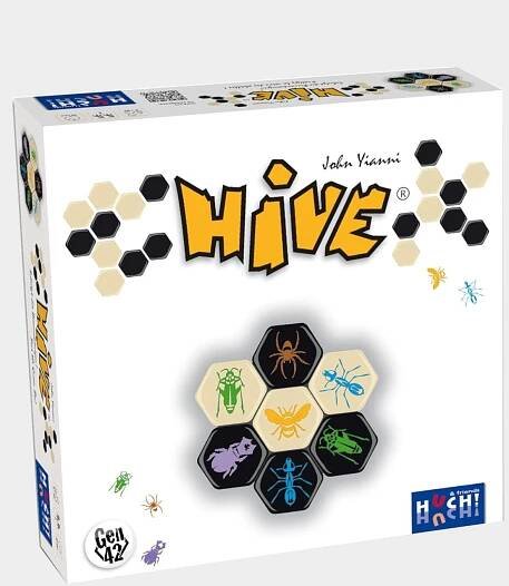 Hive box on a plain background