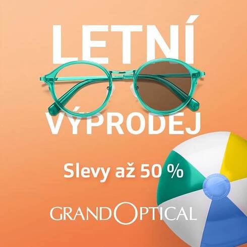 Letní výprodej v GrandOptical ! 