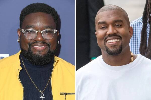 Lil Rel Howery and Kanye West