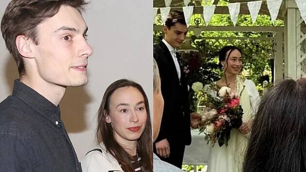 Nejstarší syn herce Ivana Trojana se oženil. František si vzal herečku Annu Kratochvílovou. (12. května 2024)