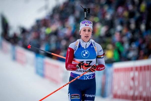 SP Oslo 2024, hromadný start žen - Biatlon