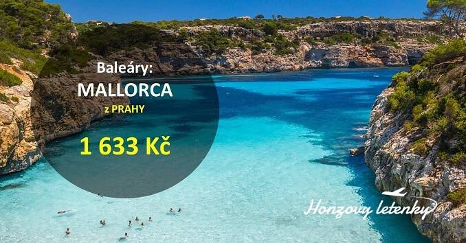 Červencové letenky na MALLORCU - Honzovy letenky