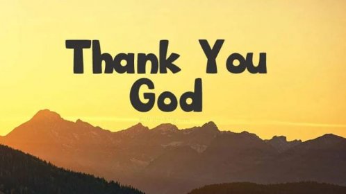 100+ Thank You God Messages and Quotes - WishesMsg