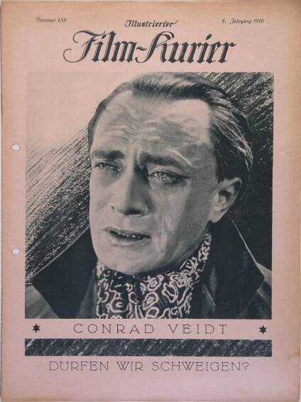 Conrad Veidt Society - Publikationen Stummfilm