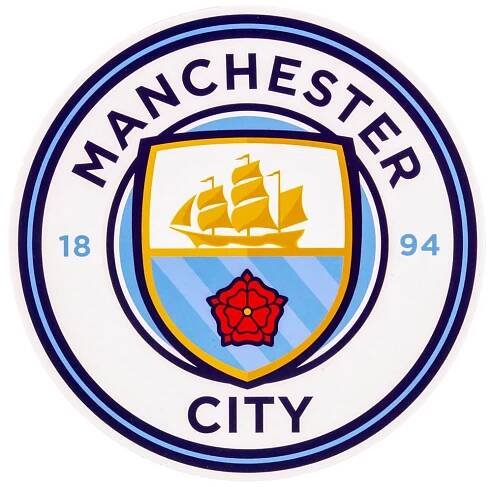 TM 05176 Manchester City FC Crest Car Sticker