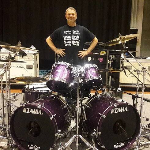 Interview with Jimmy Clark, the drum tech of Lars Ulrich